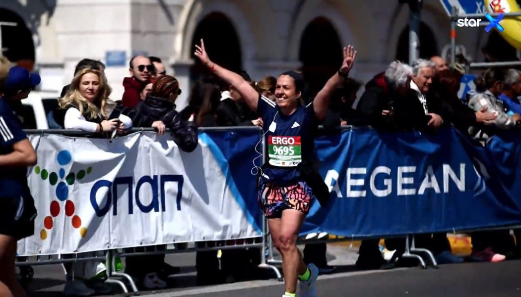 Αποθέωση στο Keep Running! Η ρεπόρτερ του STAR που τερμάτισε τον ημιμαραθώνιο της Αθήνας