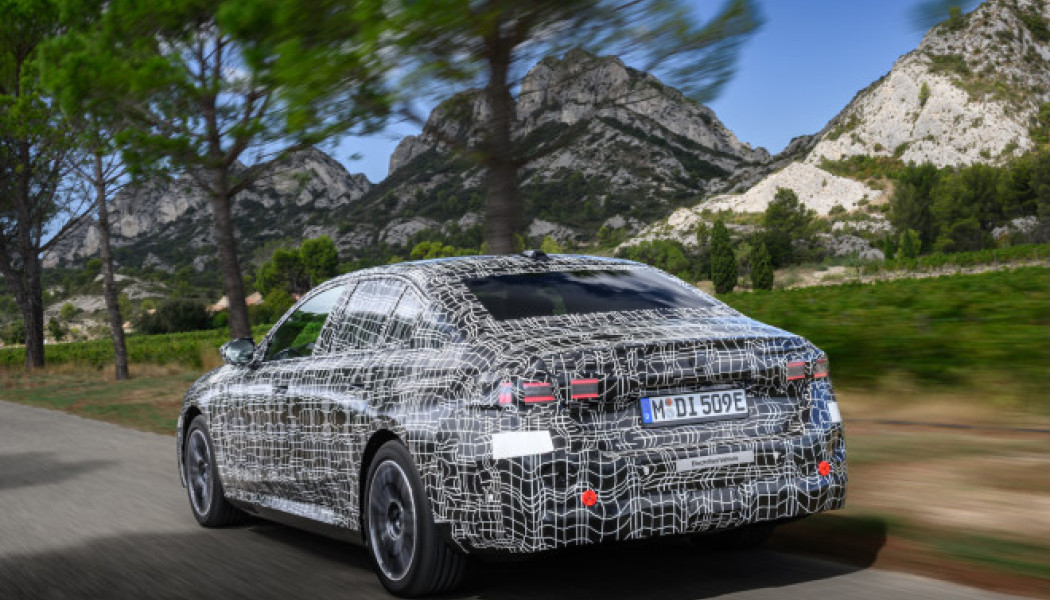 BMW i5: Διέρρευσε η πρώτη φωτογραφία της χωρίς καμουφλάζ!