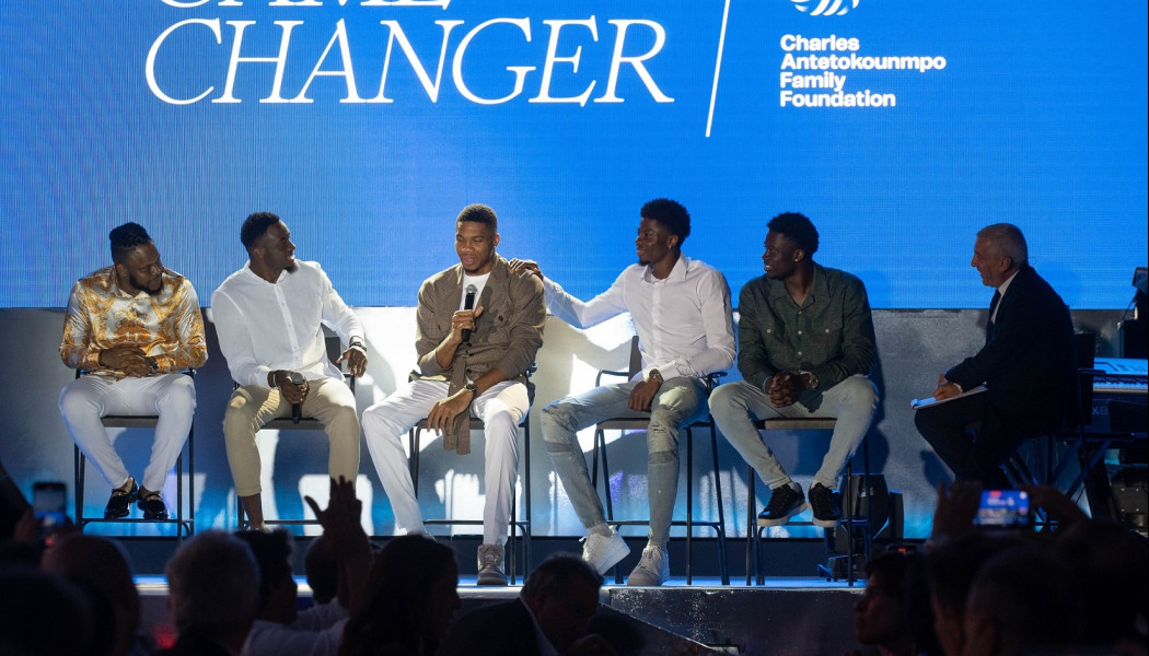 Το Charles Antetokounmpo Family Foundation (CAFF) παρουσίασε το όραμά του στην εκδήλωση “Game Changer” 