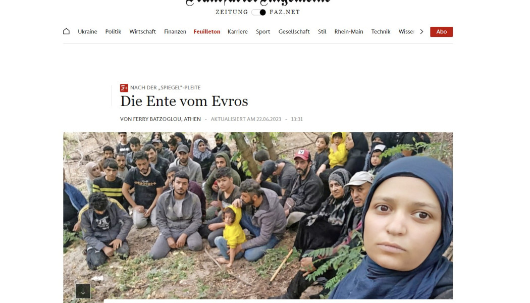 Η FAZ "ξεβρακώνει" το Spiegel για τα Fake News περί νεκρής Μαρίας 