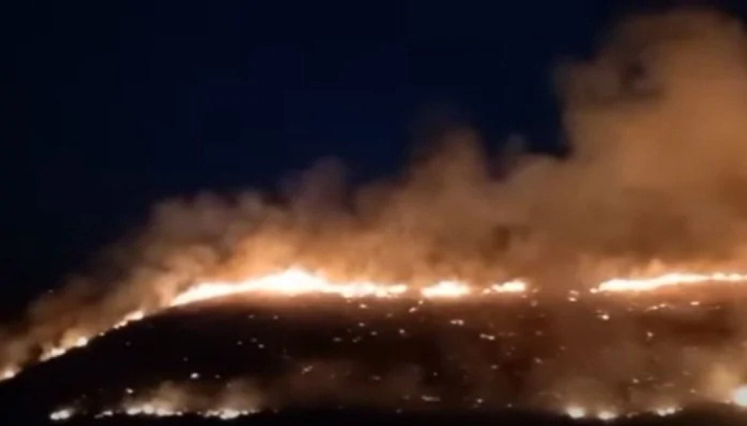 Πύρινη κόλαση στην Εύβοια - Ξεφεύγει η φωτιά που ξέσπασε στο Αλιβέρι - Ολονύκτια μάχη με τις φλόγες (Vid)