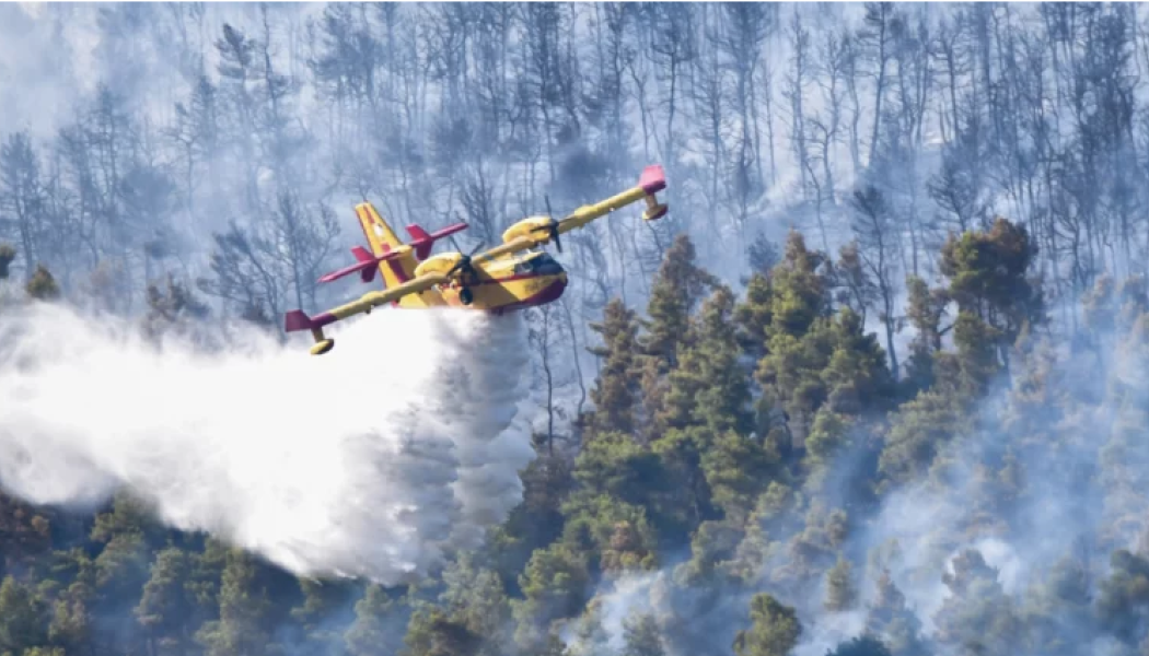 Με Canadair 48 ετών η πυρόσβεση – Το 1975 παραλήφθηκαν τα πρώτα αεροσκάφη CL-215