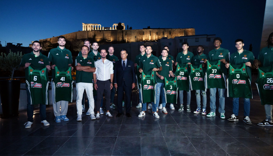 Εντυπωσιακές! Οι νέες εμφανίσεις του μπασκετικού Παναθηναϊκού έχουν πάνω την Ακρόπολη (ΦΩΤΟ - ΒΙΝΤΕΟ)