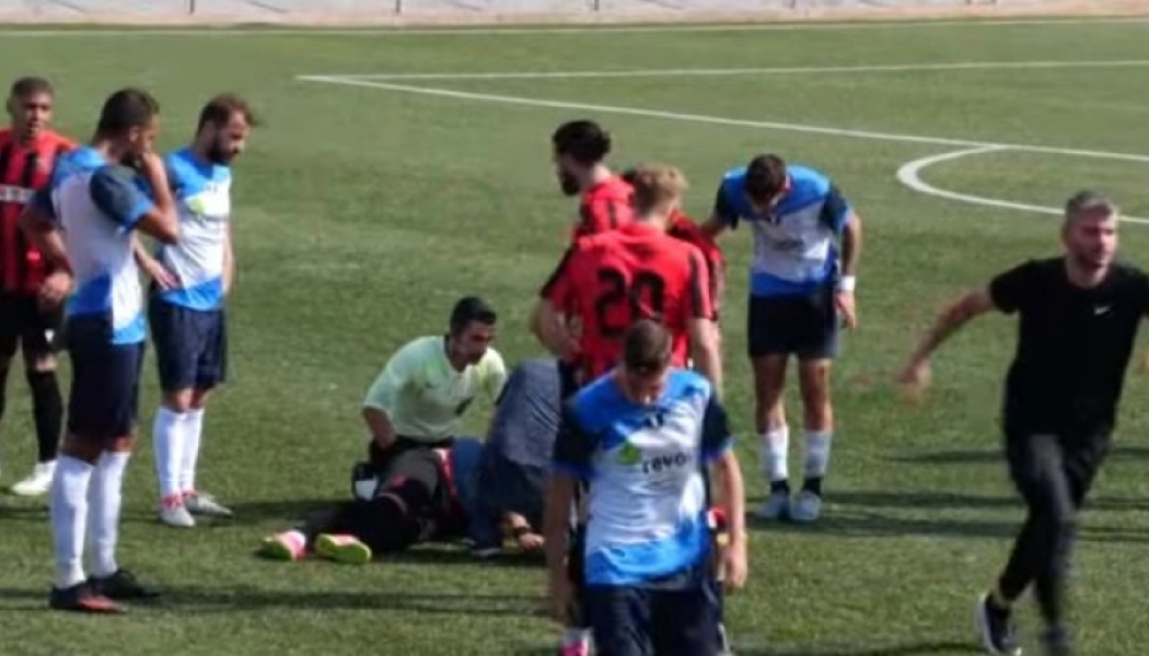 Παραλίγο τραγωδία στη Γ' Εθνική: Διαιτητής και γιατροί έσωσαν τη ζωή ποδοσφαιριστή - Σκληρές εικόνες (Vid)