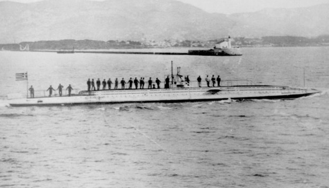 Το πρώτο μάχιμο υποβρύχιο του ελληνικού στόλου 