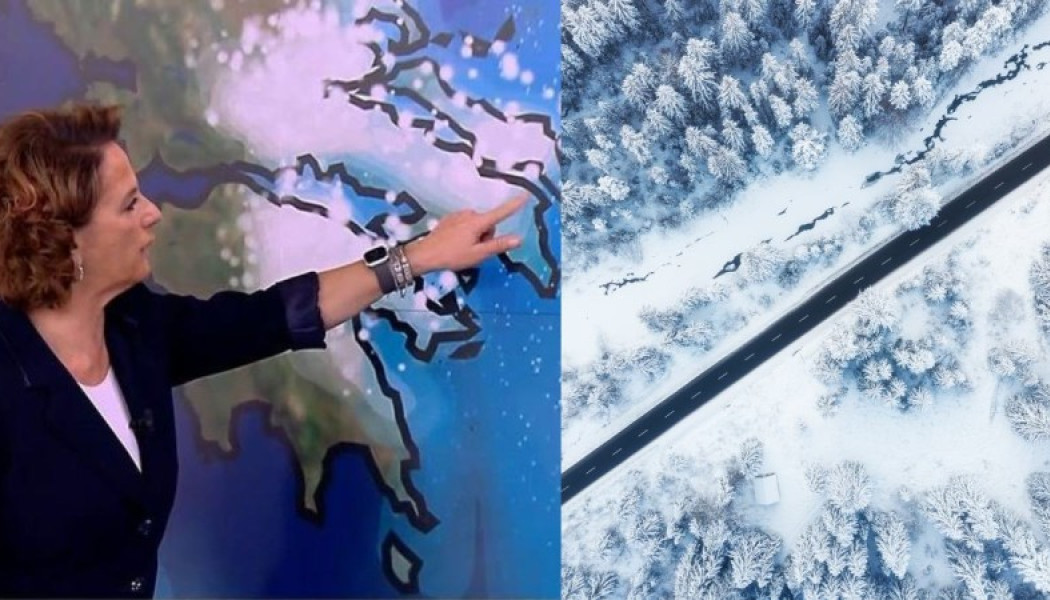 "Χιονοθύελλα με 10 μποφόρ στην Αττική": Καμπανάκι από την Χριστίνα Σούζη! (ΒΙΝΤΕΟ)