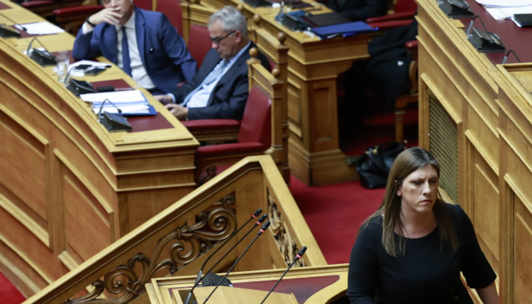 Χαμός στη Βουλή με Γεωργιάδη και Κωνσταντοπούλου: "Κυρία Εθνική εισαγγελεύς, εκτίθεστε"