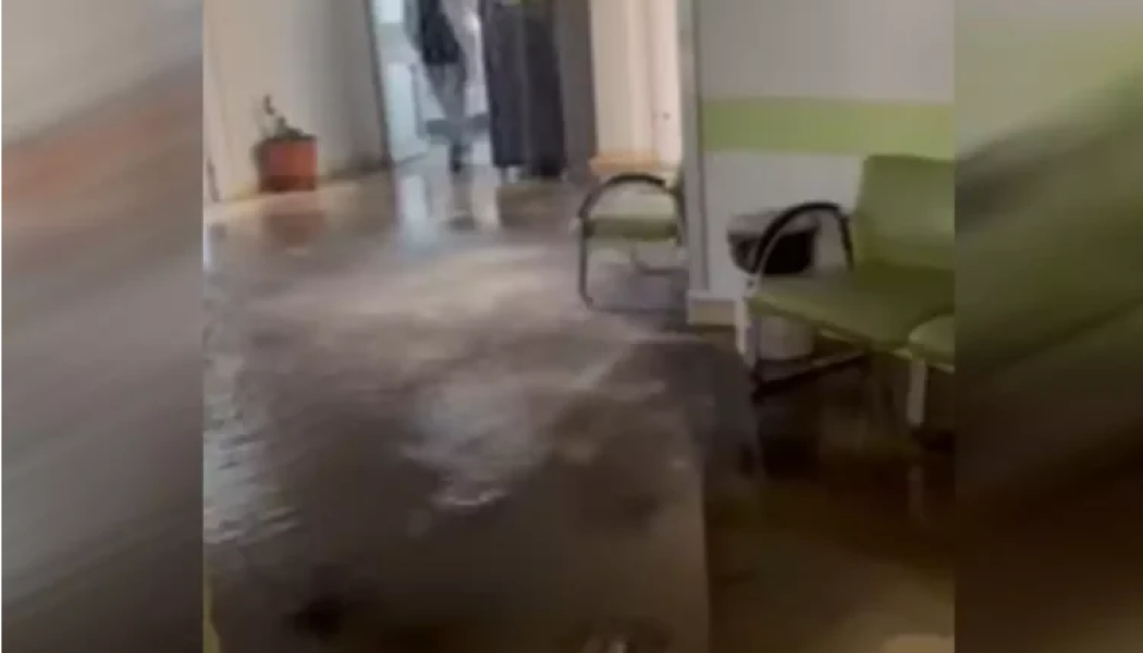 Απίστευτα πράγματα στο Ευαγγελισμό - Το νοσοκομείο πλημμύρισε με καυτό νερό (ΒΙΝΤΕΟ)