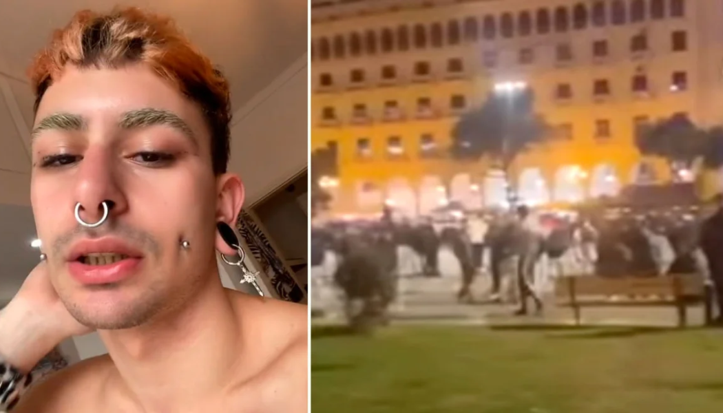 Βίντεο από την ομοφοβική επίθεση στην πλατεία Αριστοτέλους - Θύμα περιγράφει τις στιγμές που έζησε