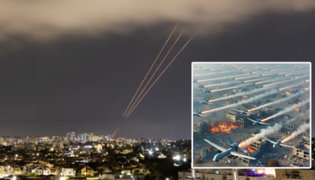 Σμήνος drones του Ιράν καταστρέφουν πόλη στο Ισραήλ! 