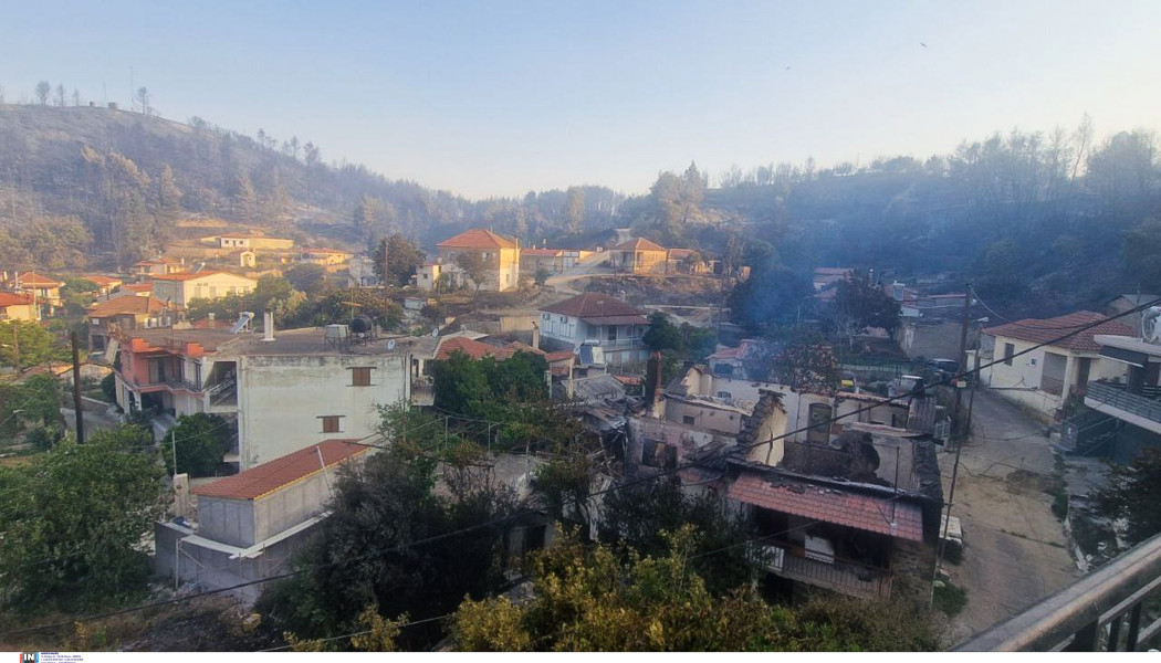 Χιλιάδες στρέμματα κάηκαν στην Αχαΐα - Χωρίς ενεργές εστίες Κερατέα, Εύβοια