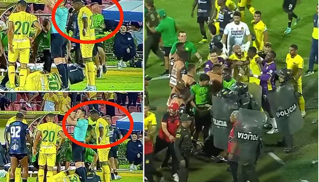 Παίκτης χτύπησε ball boy και έγινε σύρραξη στο γήπεδο (ΒΙΝΤΕΟ)