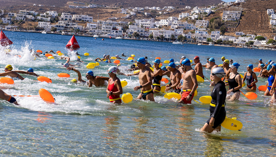 Φύγαμε Σέριφο για τρέξιμο και κολύμπι! 