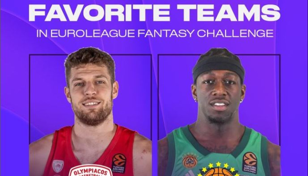 Μάχη και στο Euroleague Fantasy Challenge για Ολυμπιακό - Παναθηναϊκό!