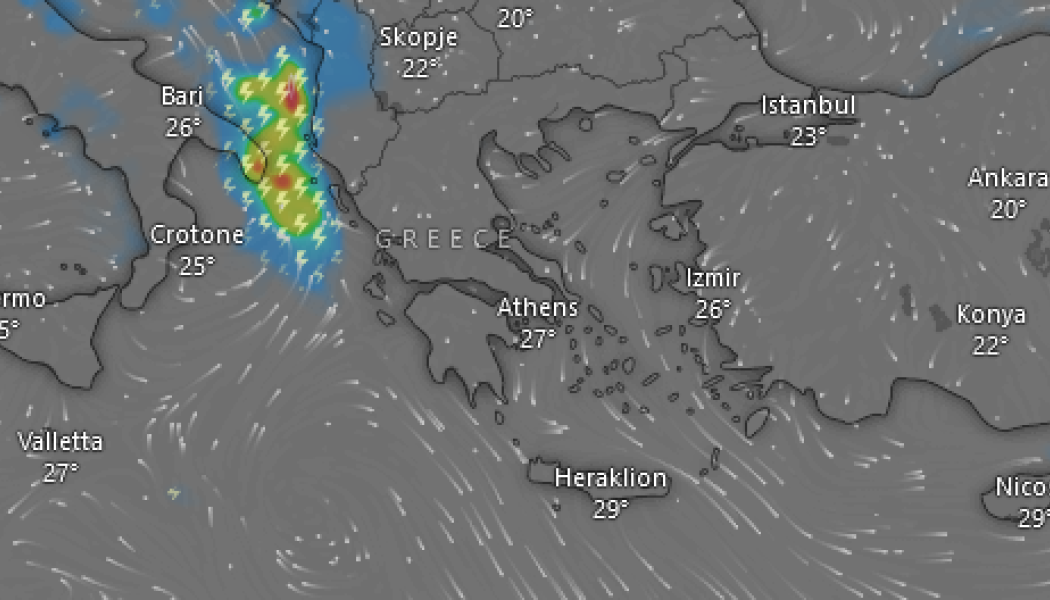 Καιρός: Ισχυρός αντικυκλώνας φέρνει και πάλι άνοδο της θερμοκρασίας