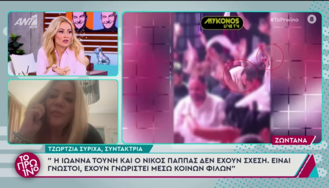 Βουλγαράκη για Τούνη - Παππά: "Τον είδα σε εμπορικό κέντρο αγκαλιά με..."