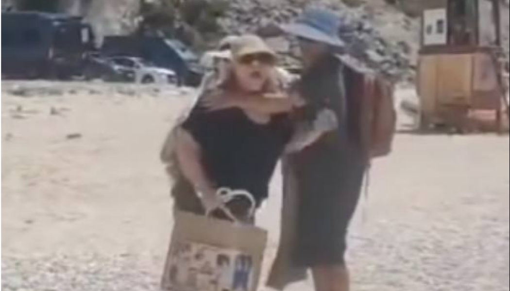 Επεισόδιο με Ισραηλινές τουρίστριες - Απίστευτο τι έκαναν σε παραλία (Vid)