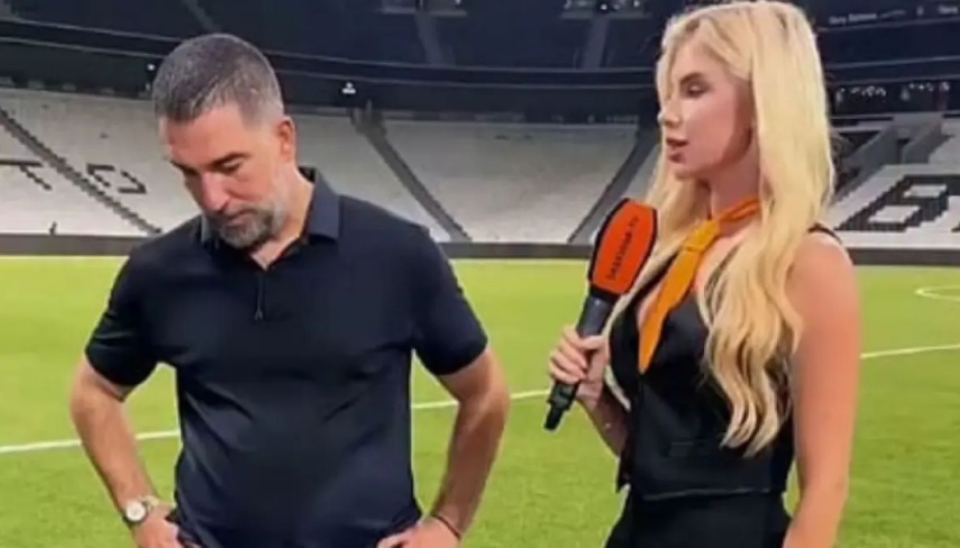 Σάλος! Ο Τουράν δεν κοιτάει δημοσιογράφο λόγω της... συζύγου του! (ΒΙΝΤΕΟ)