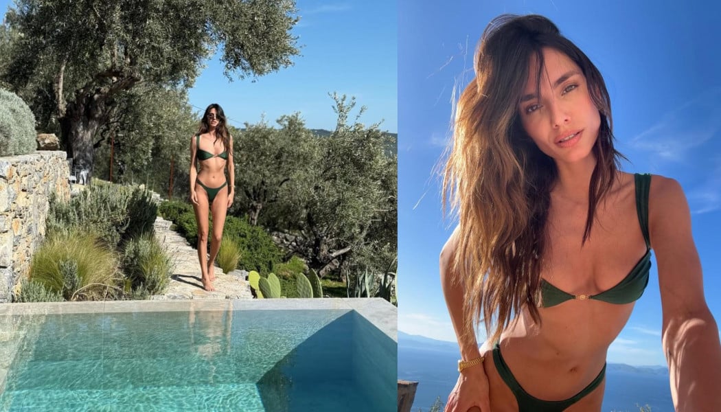 H Ηλιάνα Παπαγεωργίου ποζάρει με αποκαλυπτικό μπικίνι στη Μύκονο
