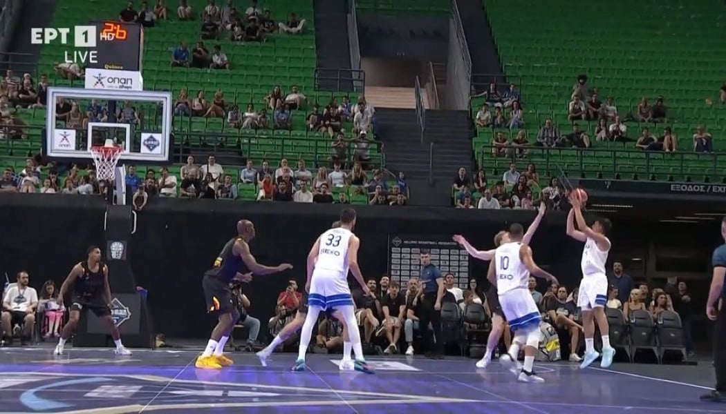 "No look" ασίστ Σλούκα και buzzer-beater τρίποντο ο Λαρεντζάκης (ΒΙΝΤΕΟ)