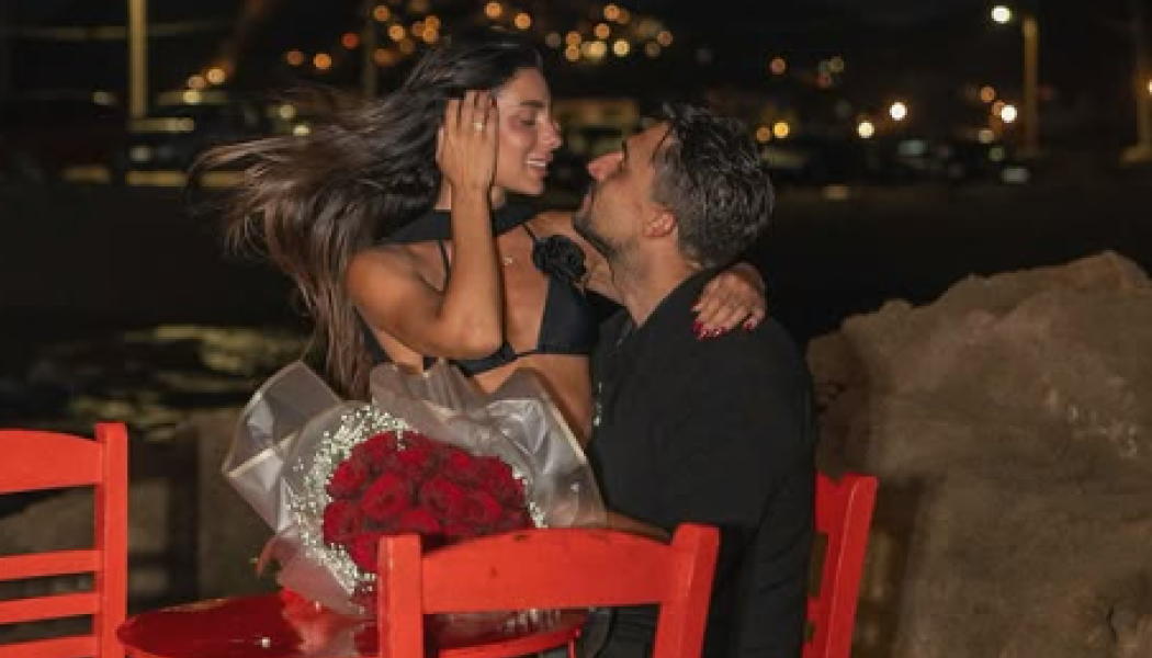 Ρουμελιώτη - Κατσούλης: Οι αδημοσίευτες φωτογραφίες από την πρόταση γάμου