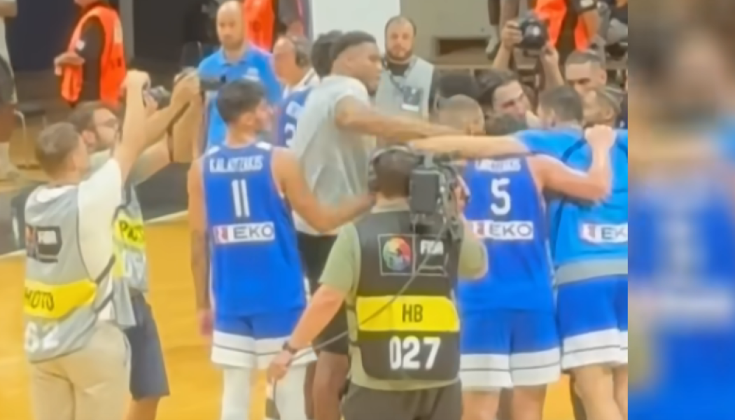 "Ο λόγος της σφαλιάρας του Αντετοκούνμπο σε Λαρεντζάκη..." (ΒΙΝΤΕΟ)