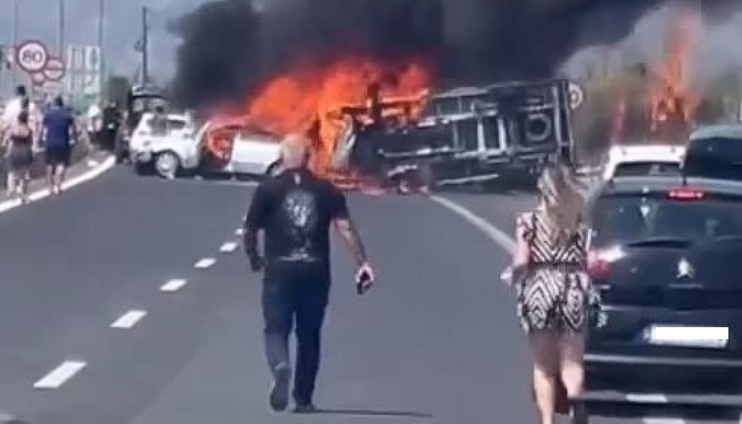 Τραγωδία στην Ξάνθη: Τροχαίο με τρεις νεκρούς στην Εγνατία - Βίντεο σοκ