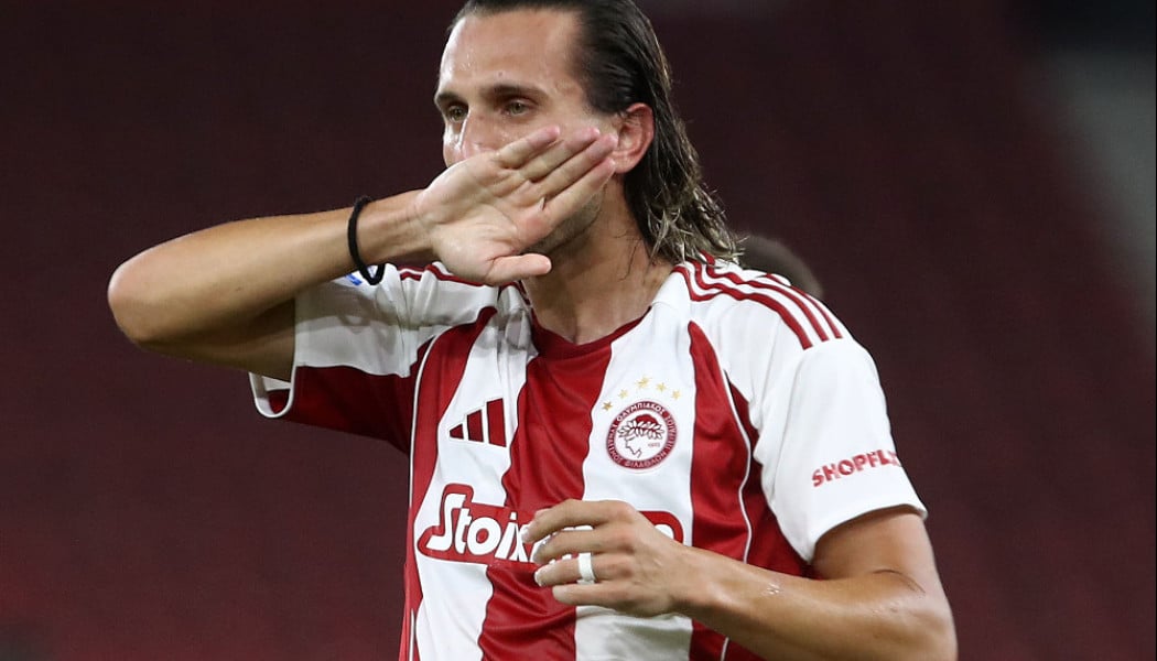 Τρελάθηκαν! Η αντίδραση του πάγκου του Ολυμπιακού στη γκολάρα Γιαζίτσι (vd)