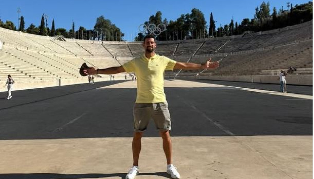 Στο Καλλιμάρμαρο βρέθηκε ο Νόβακ Τζόκοβιτς και απόλαυσε τη στιγμή
