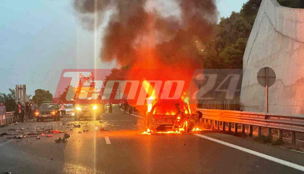 Πάτρα: Φρικτό τροχαίο στην Ολυμπία Οδό – Ένας νεκρός, δύο τραυματίες (Vid)