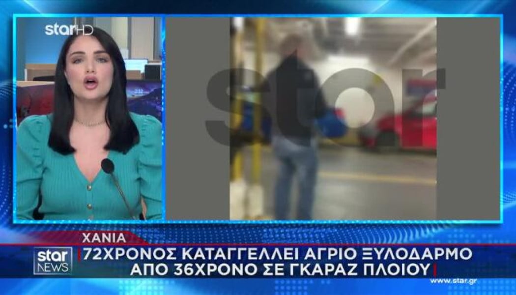 Χανιά: 36χρονος ξυλοκόπησε άγρια 72χρονο στο γκαράζ πλοίου (BINTEO)