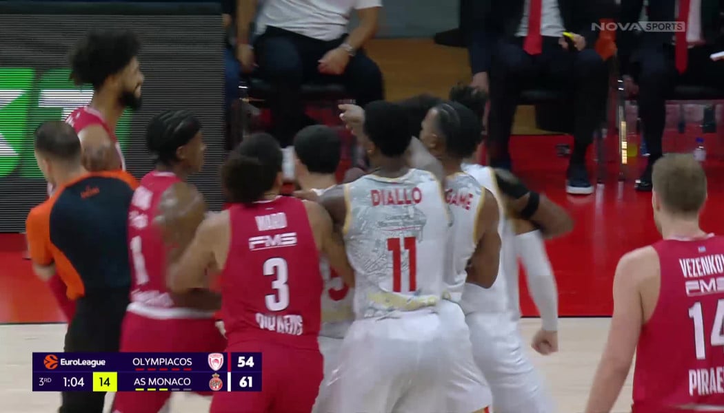 Ένταση στο ΣΕΦ: Παραλίγο να πιαστούν στα χέρια Ντόρσεϊ - Στραζέλ (ΒΙΝΤΕΟ)