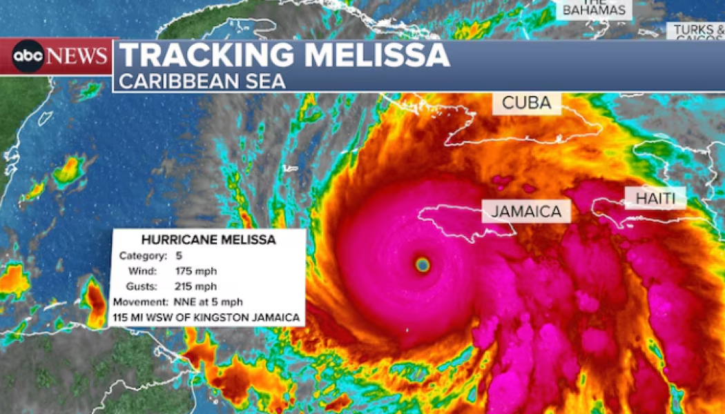 Τυφώνας «Melissa»: Καταστροφή άνευ προηγουμένου στην Τζαμάικα (ΒΙΝΤΕΟ)