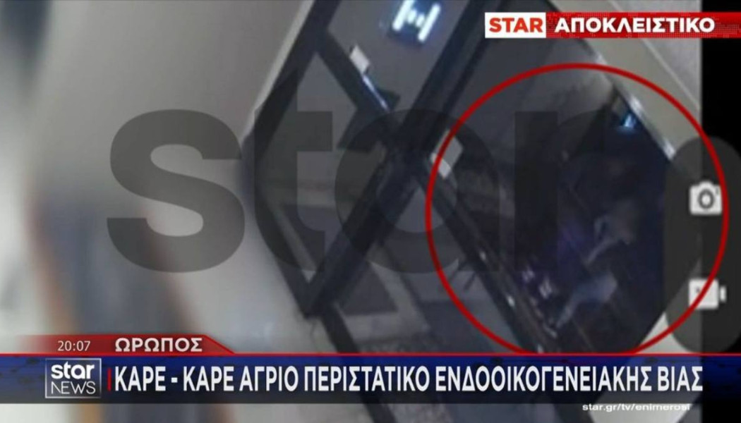 Σοκ στον Ωρωπό: Η στιγμή άγριου ξυλοδαρμού γυναίκας (ΒΙΝΤΕΟ)