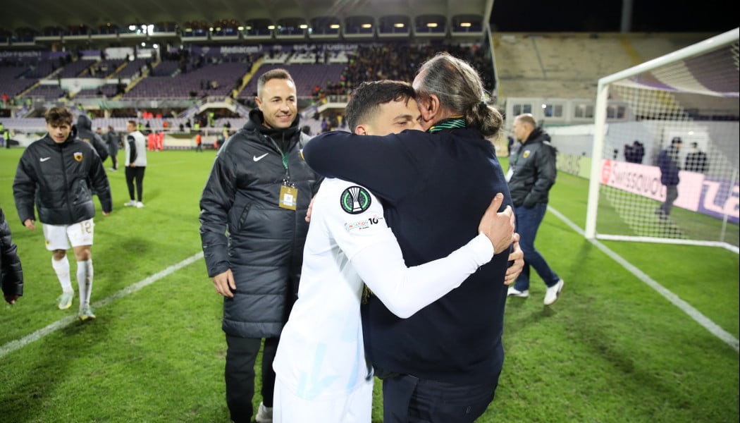 Αναγνώριση Πήλιου από Ηλιόπουλο! Αγκαλιά μετά το διπλό στη Φιορεντίνα