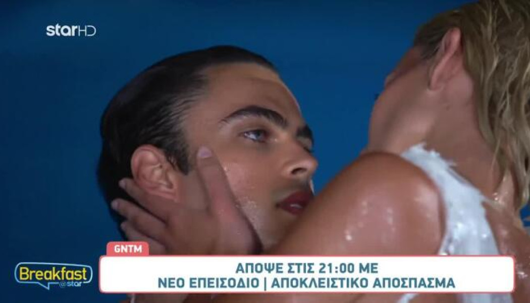 Το φιλί που άναψε "φωτιές" στο πλατό του GNTM - Sneak preview! (ΒΙΝΤΕΟ)