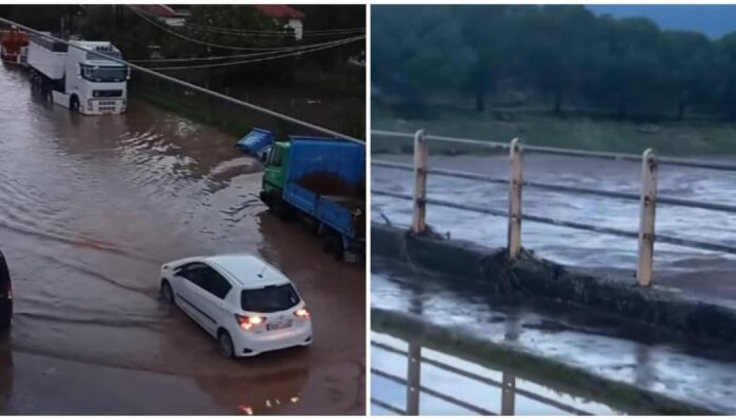 Στο έλεος της κακοκαιρίας η Λέσβος - Πλημμύρες σε Καλλονή και Σκάλα (Vid)