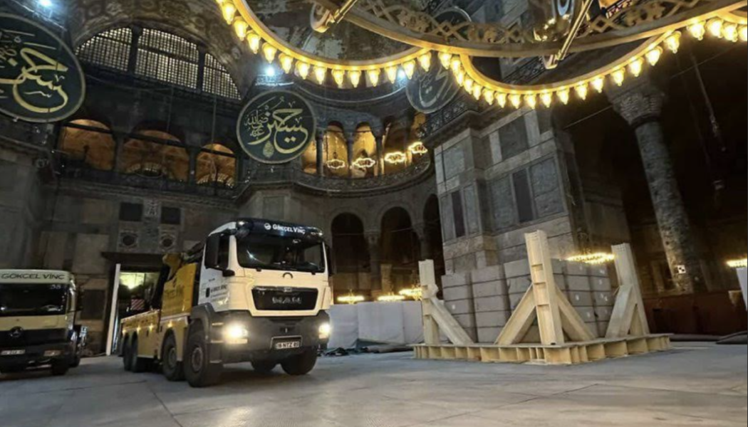 Αυθαιρεσία των τουρκικών αρχών με Αγιά Σοφιά