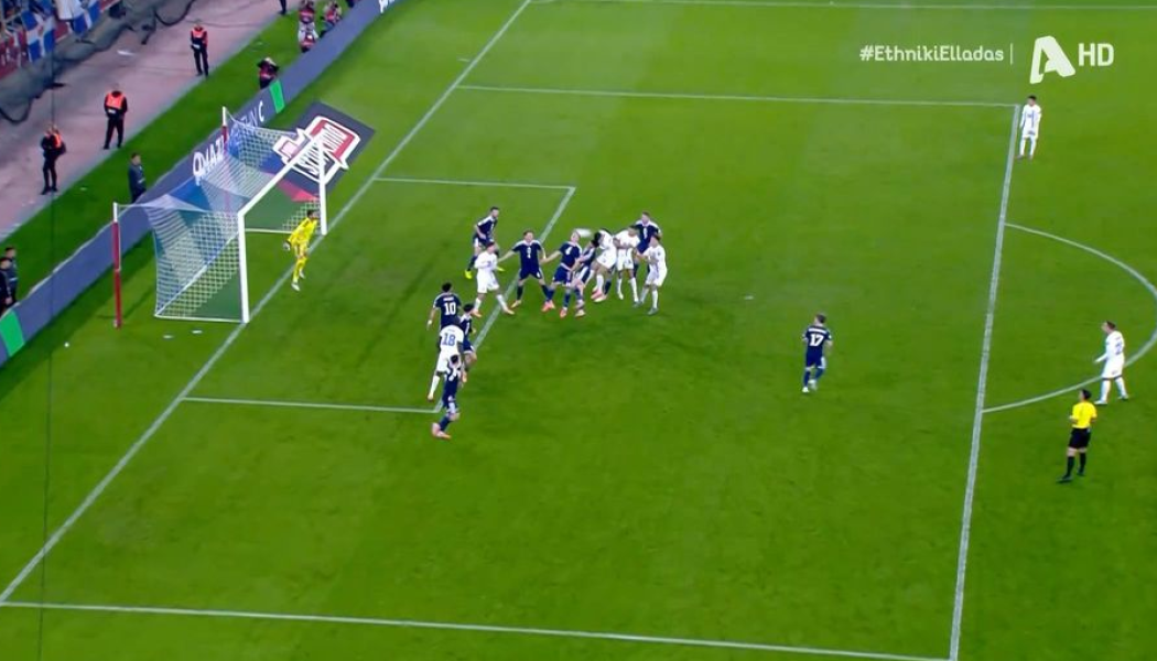 Μια ανάσα από 3ο γκολ η Εθνική - Δοκάρι με Κουλιεράκη (vid)