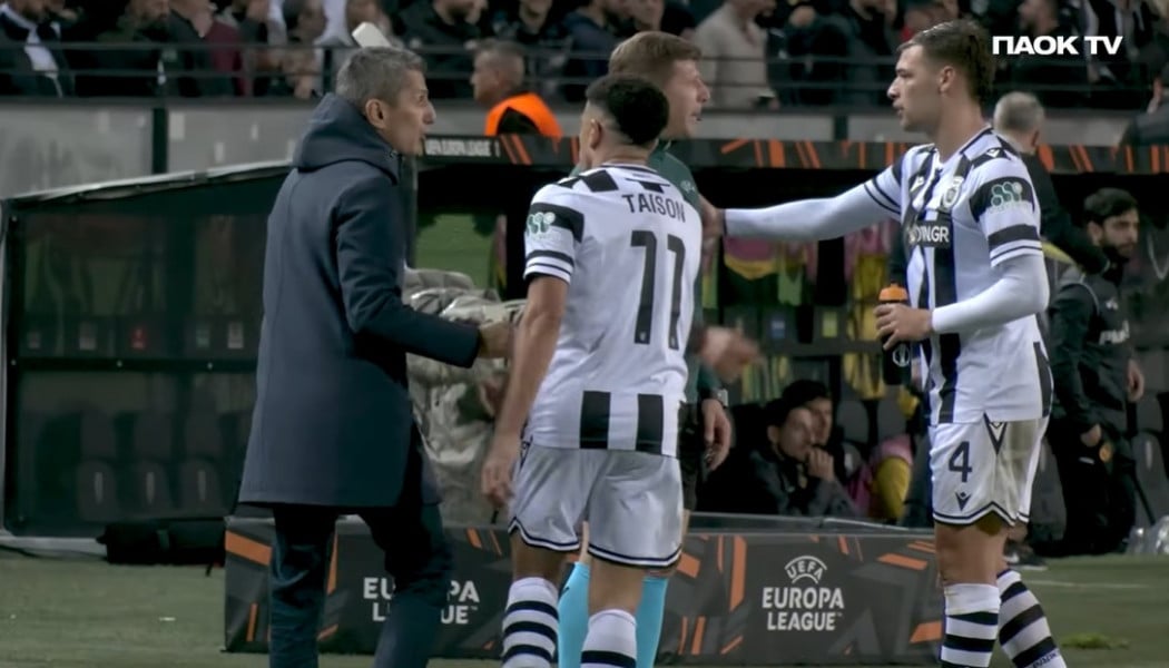 ΠΑΟΚ: Η παρακάμερα της «τεσσάρας» και το ξέσπασμα στο 1-0! (vid)