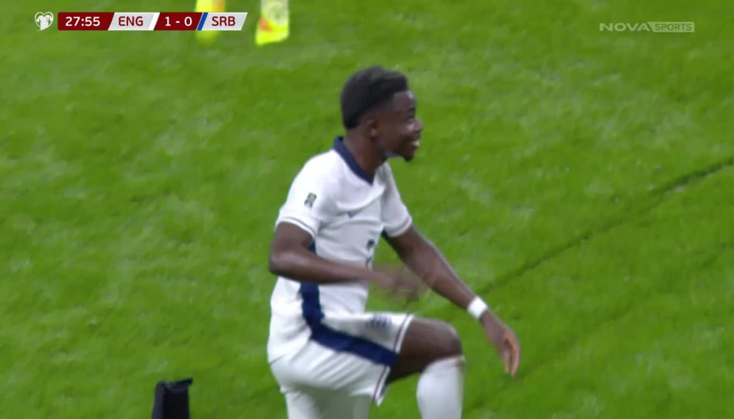 Το τελείωσε ωραία ο Σάκα (ΒΙΝΤΕΟ)