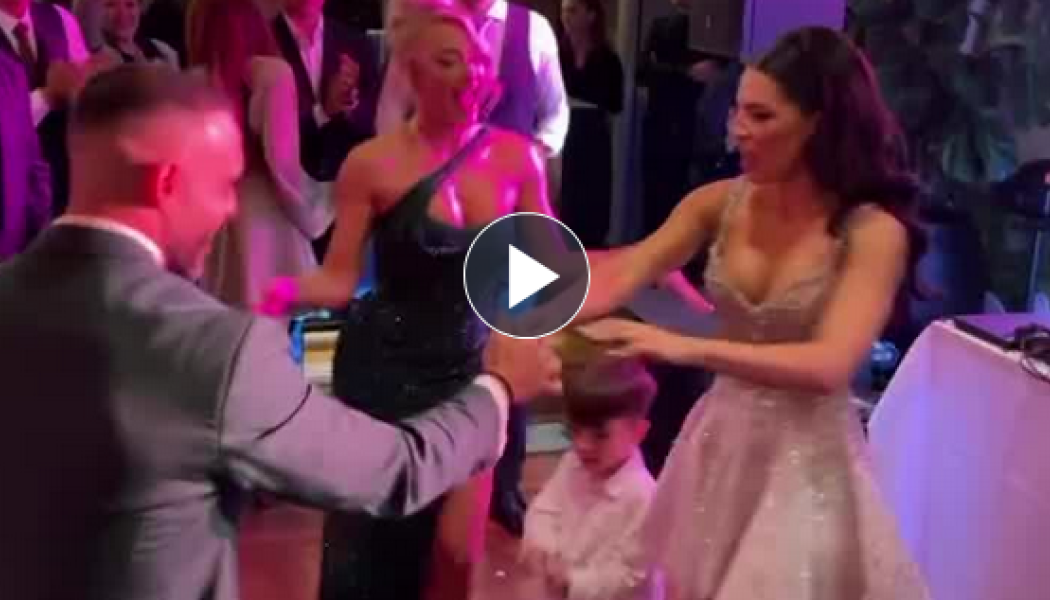 Ο αισθησιακός χορός της κουμπάρας Τούνη που «άναψε» φωτιές στον γάμο! (Vid)