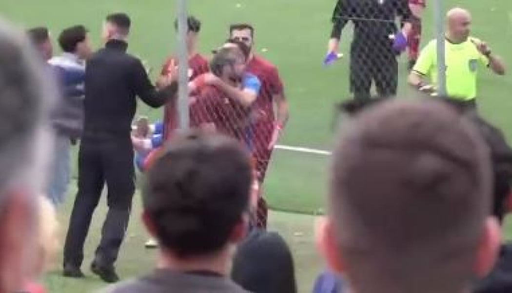 Ξύλο σε αγώνα τοπικού πρωταθλήματος: Kλωτσιά και μπουνιά σε αντιπάλους του