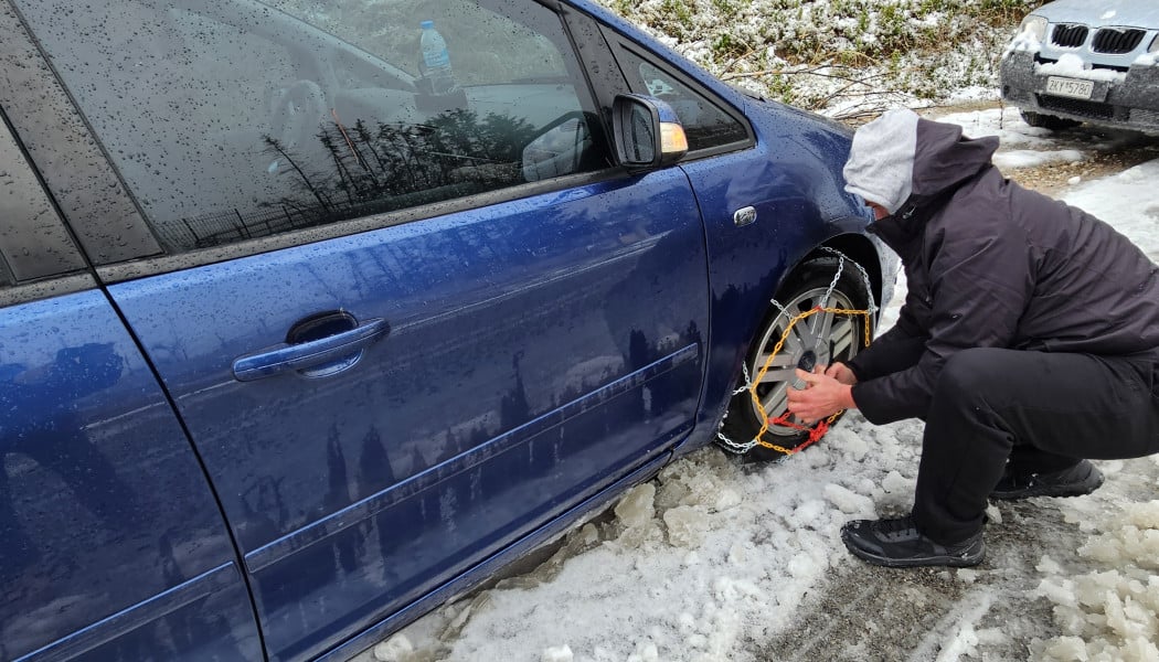 Σε ποιες περιοχές είναι υποχρεωτικές οι αντιολισθητικές αλυσίδες (ΦΩΤΟ)