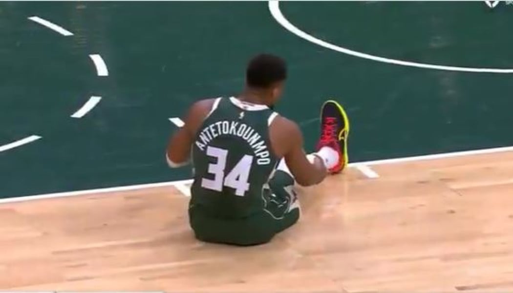 Έγινε... Μπαρτζώκας ο Αντετοκούνμπο - Τα "γαλλικά" του τραυματισμού (Vid)