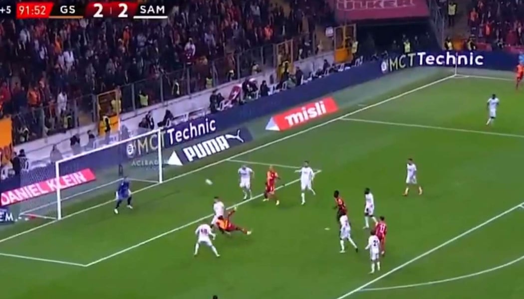 Ήττα από Γαλατά με φοβερό ψαλιδάκι Οσιμέν για Σαμσουνσπόρ πριν την ΑΕΚ