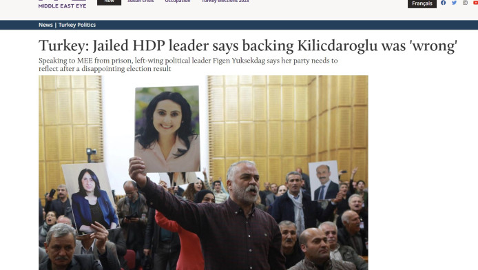 Απολογητική δήλωση! Ηγέτιδα των Κούρδων παραδέχεται το λάθος με Κιλιτσντάρογλου