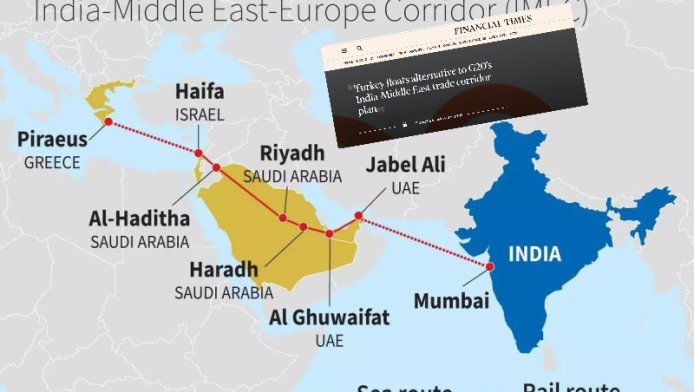 Πως η Τουρκία προσπαθεί να παρακάμψει το σχέδιο της Ινδίας στο οποίο έχει σημαντικό ρόλο η Ελλάδα