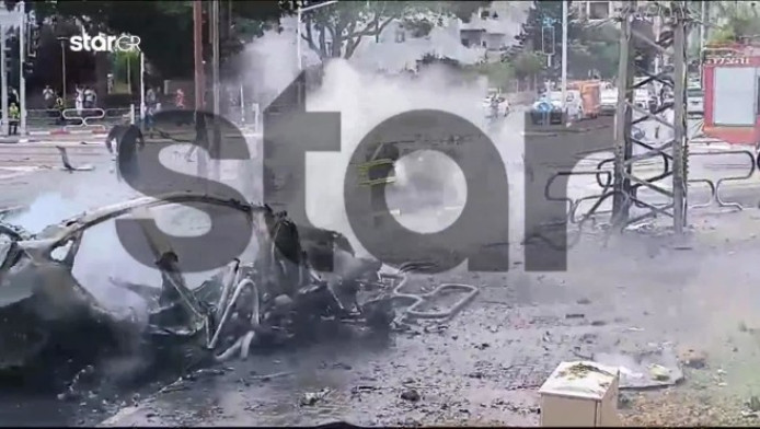 Βίντεο ντοκουμέντο: Το Star στην πόλη Ασντόντ που έπληξαν ρουκέτες