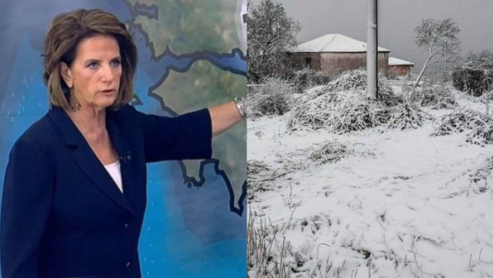 Χειμωνιάτικη "εισβολή" από Χριστίνα Σούζη: "Καταιγίδες και παροδικές χιονοπτώσεις..."!